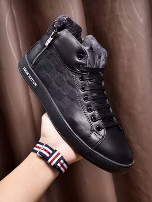 LV High-Top Fashion Men Shoes--050